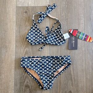 ToobyDoo girls bikini size 3/4 NEW WITH TAGS
